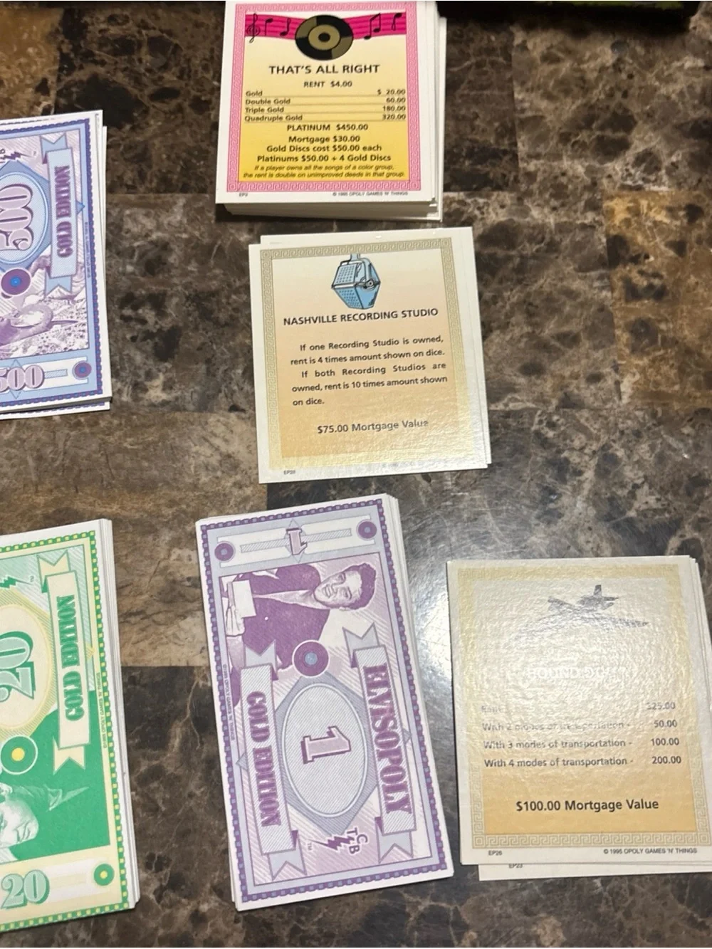 Elvisolopy board game complete